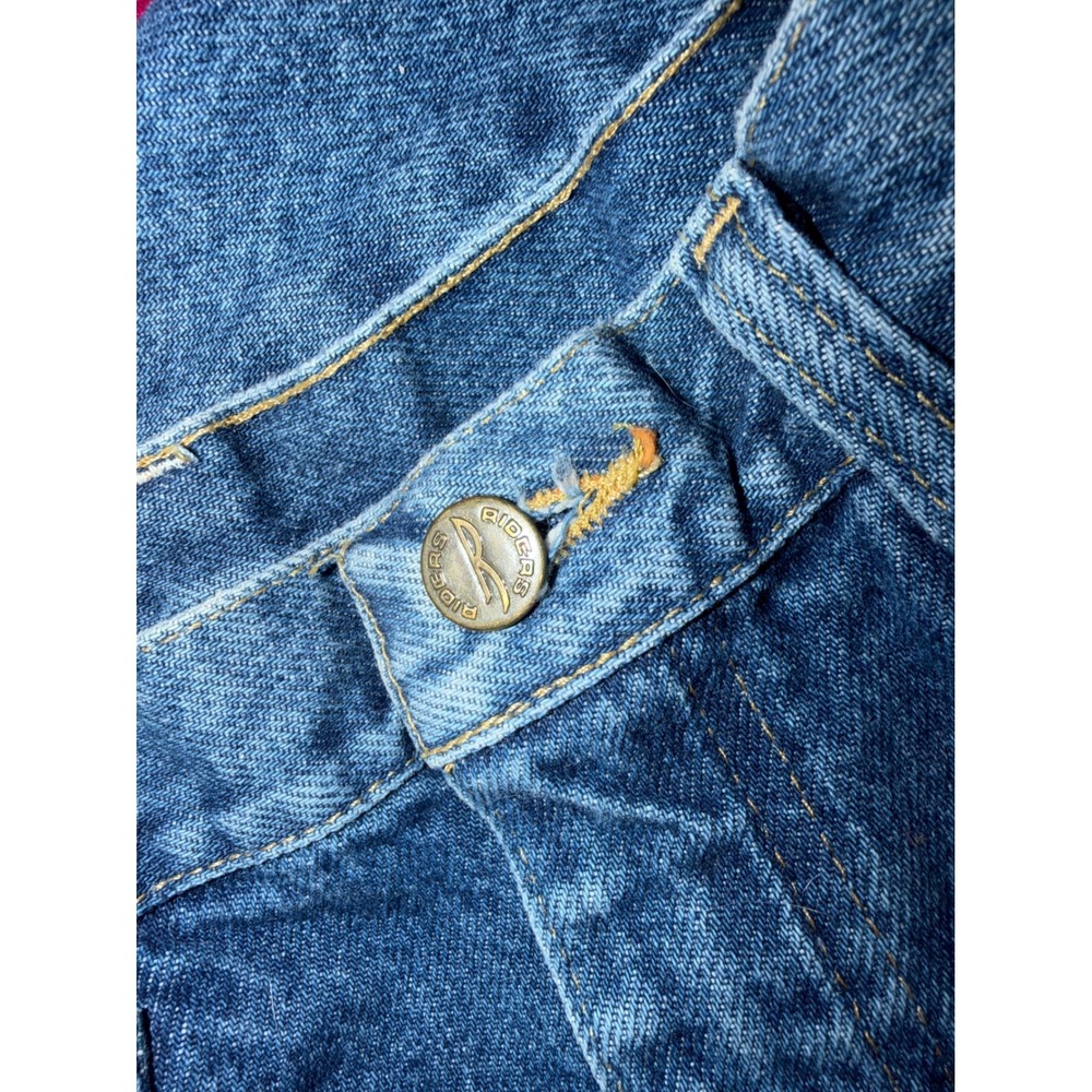 Vintage Riders by Lee High Waisted Mom Jeans Medium Wash Tapered Leg 12 M Cotton - Picture 3 of 5